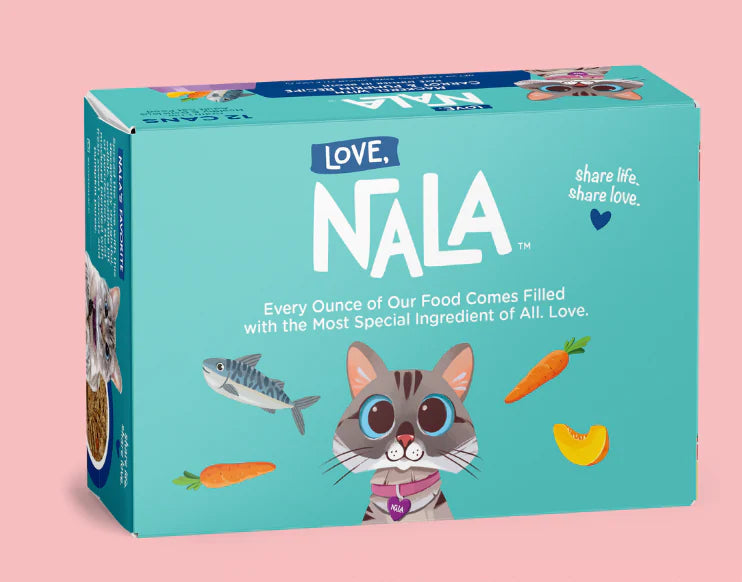 Love, Nala Mackerel with Carrot & Pumpkin Recipe Paté Dinner In Broth Canned Cat Food