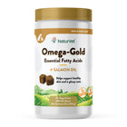 NaturVet Omega Gold Plus Salmon Oil 18oz, Front Bottle