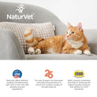 NaturVet VitaPet Adult Daily Vitamins Soft Chews for Cats 90g brand details