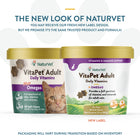 NaturVet VitaPet Adult Daily Vitamins Soft Chews for Cats 90g new look, same trusted product and formula