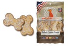 Front bag of Loving Pets Cheese Puffed Dog Treats