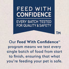 Every batch tested for quality & safety for Natural Balance Limited Ingredient Grain Free Sweet Potato & Salmon Recipe Dog Wet 13oz
