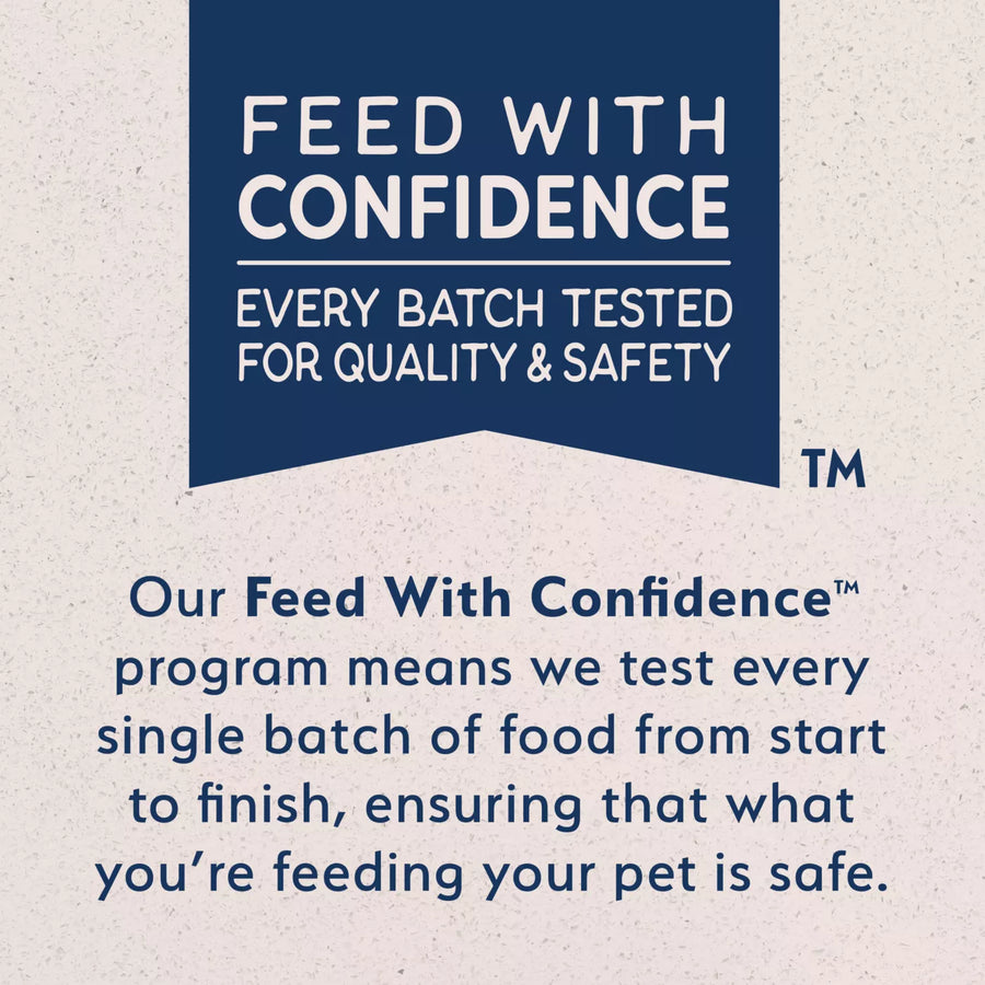 Every batch tested for quality & safety for Natural Balance Limited Ingredient Grain Free Sweet Potato & Salmon Recipe Dog Wet 13oz