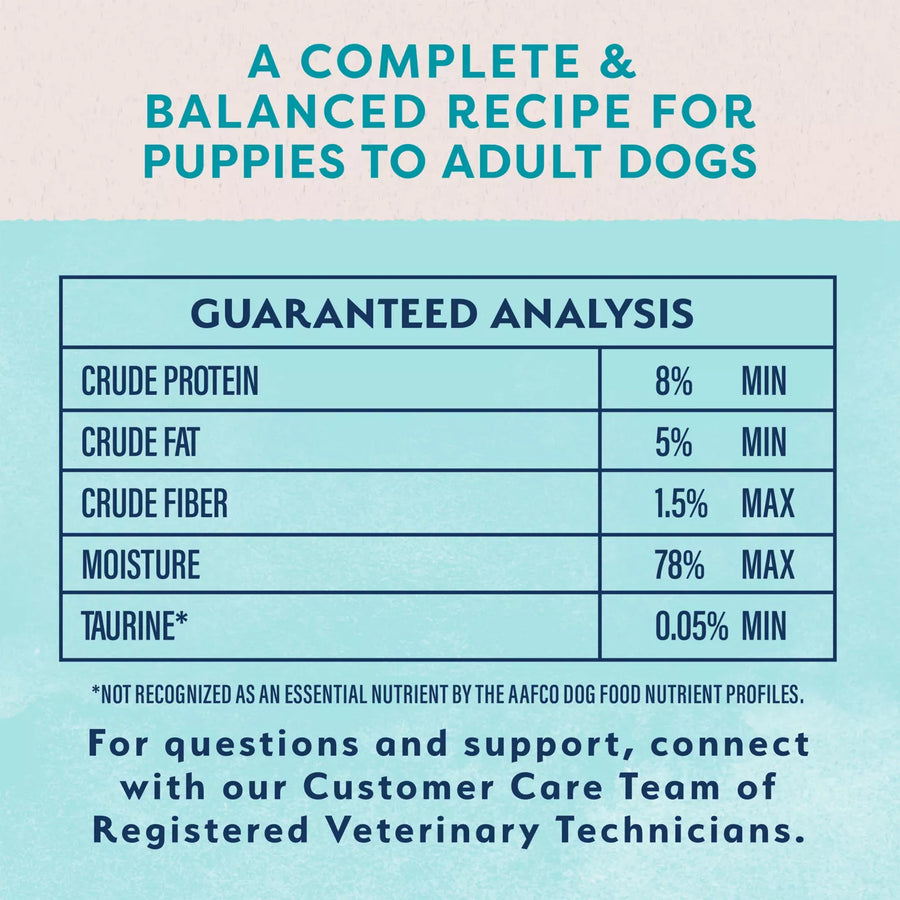 Guaranteed Analysis of Natural Balance Original Ultra Chicken Canned Recipe Dog Wet 13oz