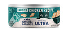 Front can of Natural Balance Original Ultra Indoor Chicken Recipe Wet Cat Food 5.5oz
