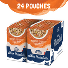24 puches pack of Natural Balance Original Ultra Platefulls Turkey, Chicken, & Duck Recipe Morsels in Gravy Cat Wet 3oz