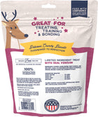 Natural Balance Rewards Bite-Size Crunchy Biscuits Small Breed With Real Venison Dog Treat, Back Pouch