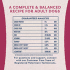 Guaranteed Analysis of Natural Balance Targeted Nutrition Fat Dogs Chicken & Salmon Canned Dog Recipe Wet Dog Food