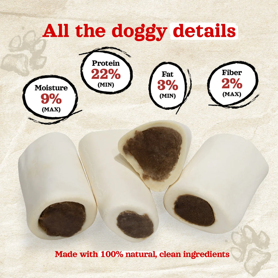 Natural Farm Bacon & Cheese Filled Dog Bone