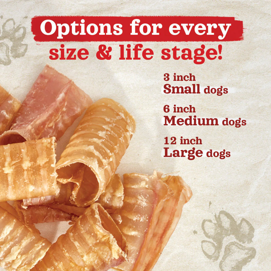 Natural Farm Beef Trachea Dog Chew