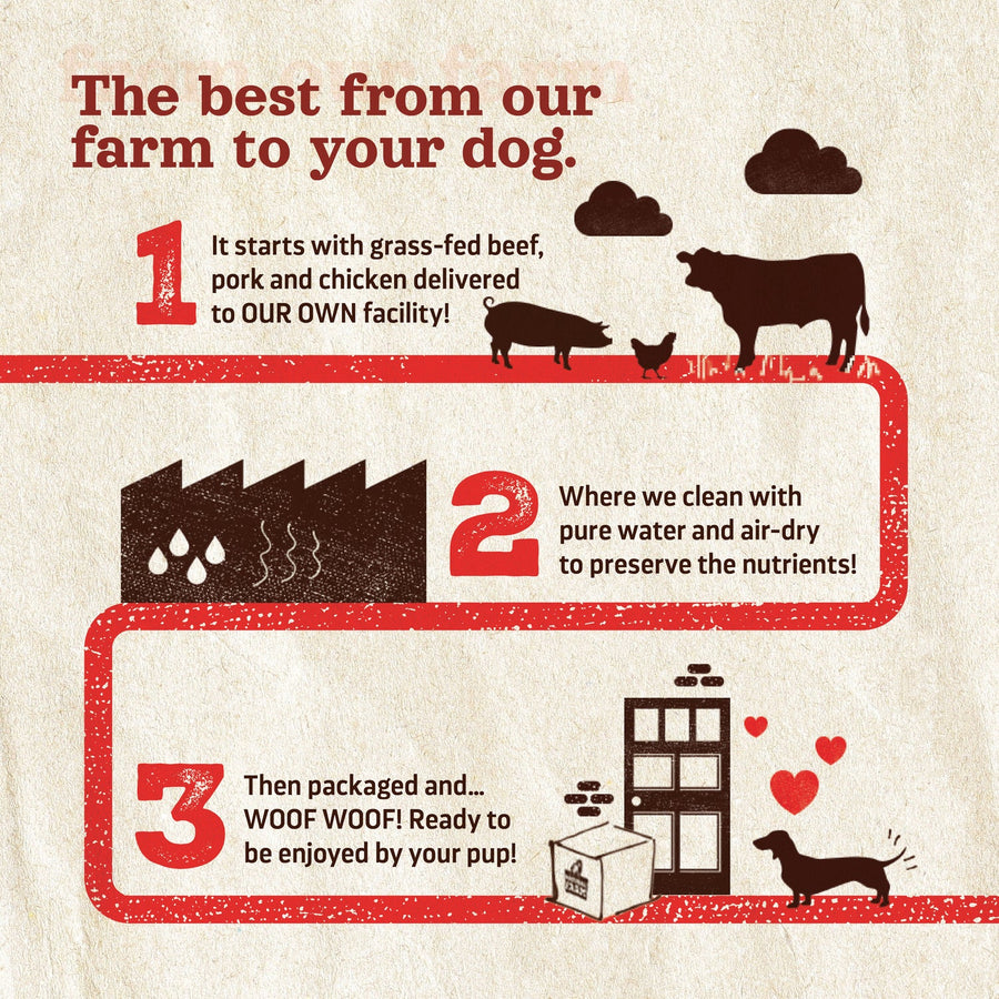 Natural Farm Beef Trachea Dog Chew