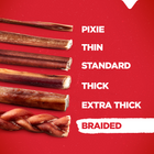 *Pixie
*Thin
*Standard
*Thick
*Extra Thick
*Braided 