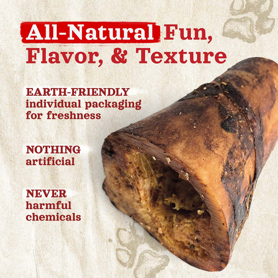 Natural Farm Smoked Beef Marrow Dog Bone