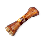 Front of Natural Farm Smoked Beef Shinbone Dog Bone