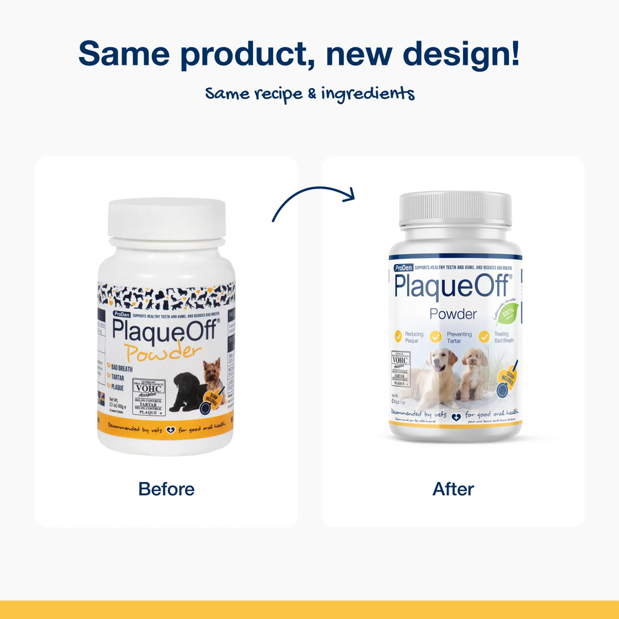 Same product, new design!