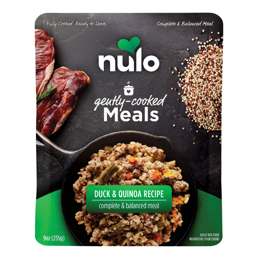 Nulo Gently-Cooked Meals Duck & Quinoa Recipe Dog Food Pouch