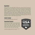 Ingredients and Analysis for Nulo Culinary Harvest Baked Chicken & Duck Recipe for Adult Cats & Kittens.