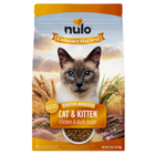 Nulo Culinary Harvest Baked Chicken & Duck Recipe for Adult Cats & Kittens front of bag.