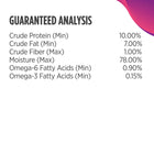 Guaranteed Analysis of Nulo FreeStyle Grain Free Beef, Peas, and Carrots Recipe Canned Dog Food 13oz