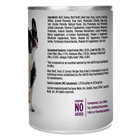 Back Can of Nulo FreeStyle Grain Free Beef, Peas, and Carrots Recipe Canned Dog Food 13oz