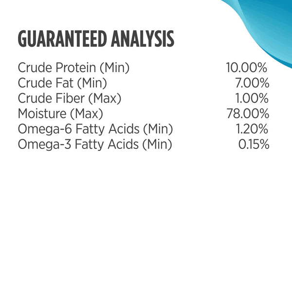 Guaranteed Analysis for Nulo FreeStyle Grain Free Salmon and Chickpeas Recipe Canned Dog Food 13oz