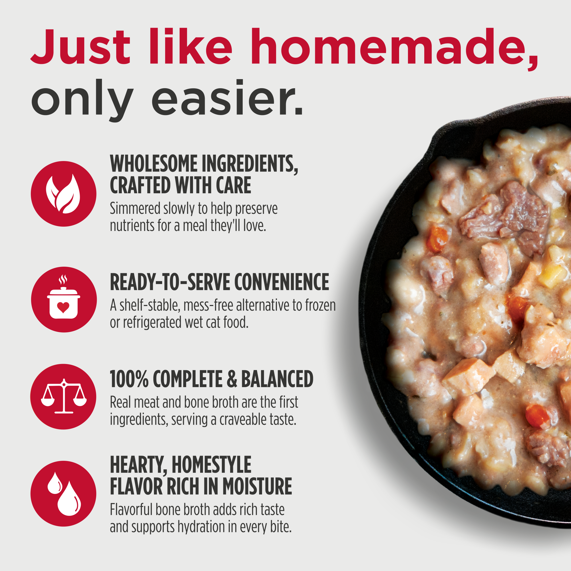 Just like homemade, only easier. 