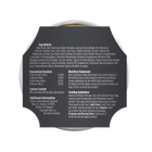 Nulo Signature Stews Puppy & Adult Beef, Beef Liver & Kale in Broth Recipe Dog Food Tub, Back Label