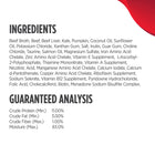 Ingredients and Guaranteed Analysis of Nulo Signature Stews Puppy & Adult Beef, Beef Liver & Kale in Broth Recipe Dog Food Tub