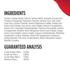 Ingredients and Guaranteed Analysis of Nulo Signature Stews Puppy & Adult Chicken & Salmon Dog Food Tub