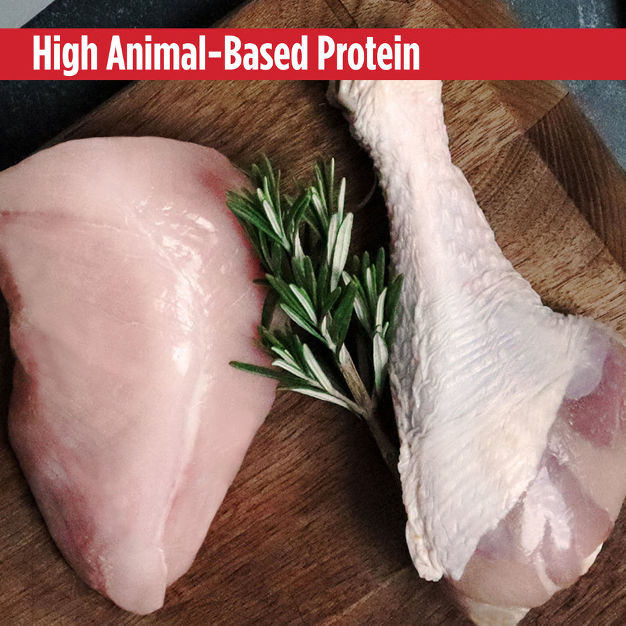 Nulo Signature Stews Puppy & Adult Chicken & Sweet Potato in Broth Recipe Dog Food Tub, Raw Chicken as high animal-based protein