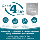 Working together to support gut health- often improving health with the very first feeding.