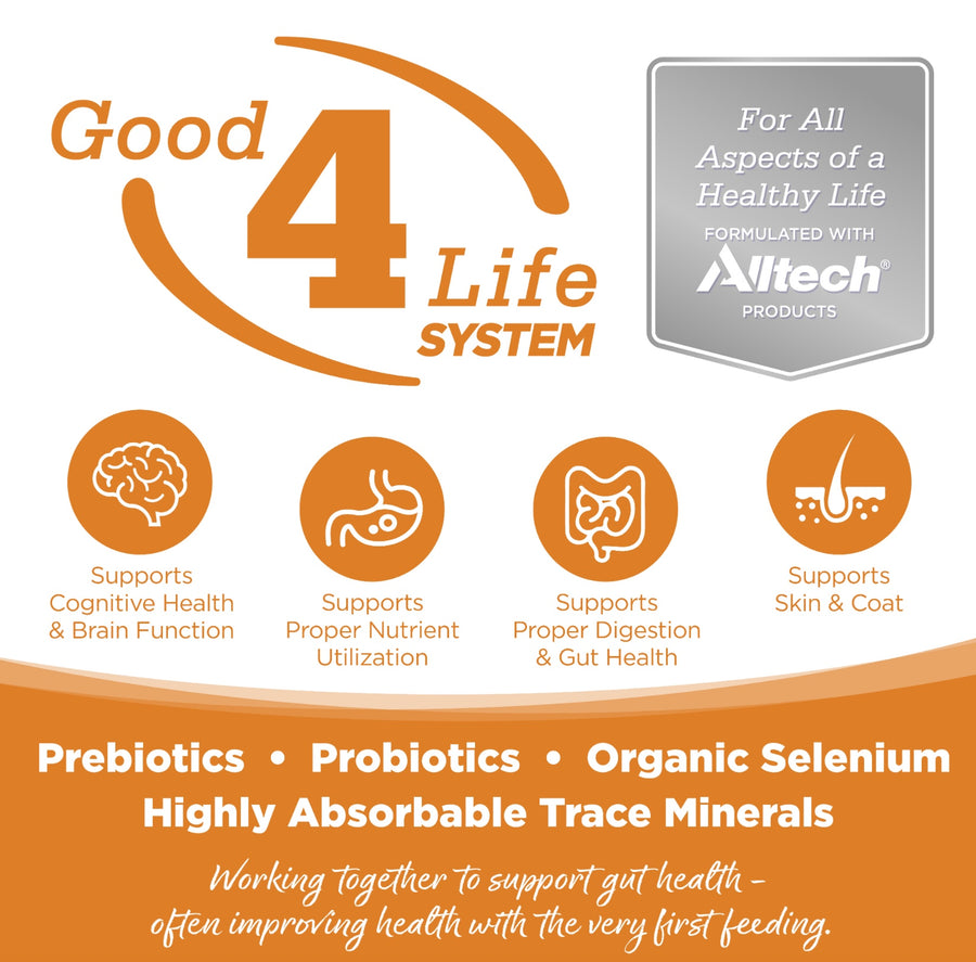 Working together to support gut health- often improving health with the very first feeding

