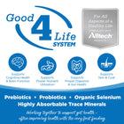 Working together to support gut health- often improving health with the very first feeding.