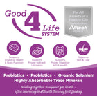 Working together to support gut health- often improving health with the very first feeding.