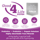 Working together to support gut health- often improving health with the very first feeding.