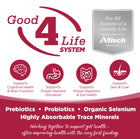 Working together to support gut health- often improving health with the very first feeding.