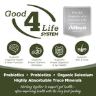 Working together to support gut health- often improving health with the very first feeding.