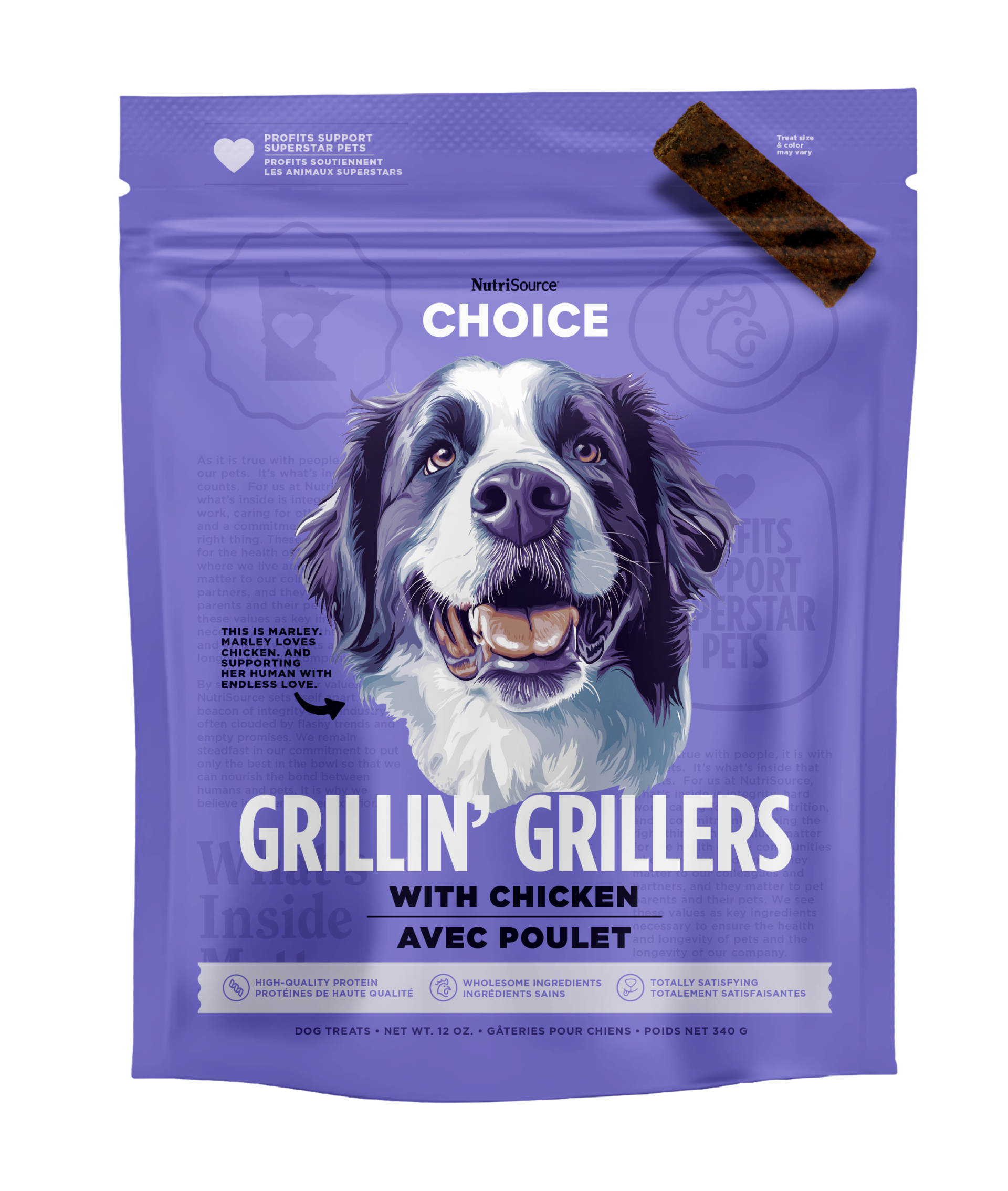 NutriSource Choice Grillin' Grillers Chicken