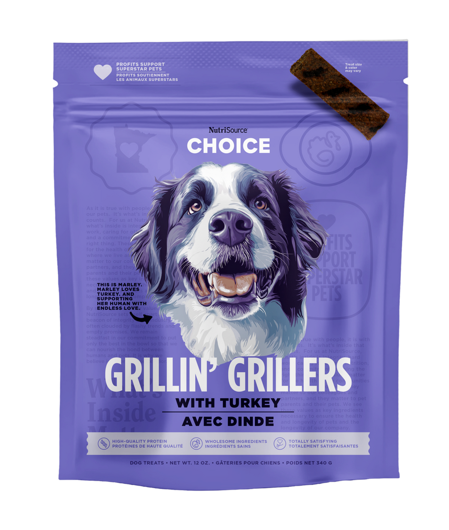 NutriSource Choice Grillin' Grillers Turkey