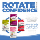 Rotate with confidence. You can start feeding our foods today and switch at any time. 
