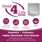 Working together to support gut health- often improving health with the very first feeding.