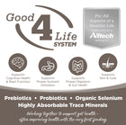 Working together to support gut health- often improving health with the very first feeding.