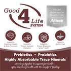 Working together to support gut health- often improving health with the very first feeding.