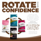 Rotate with confidence. You can start feeding our foods today and switch at any time. 