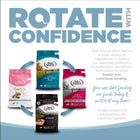 Rotate with confidence. You can start feeding our foods today and switch at any time. 