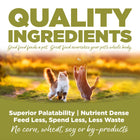 No corn, wheat, soy or by-products.