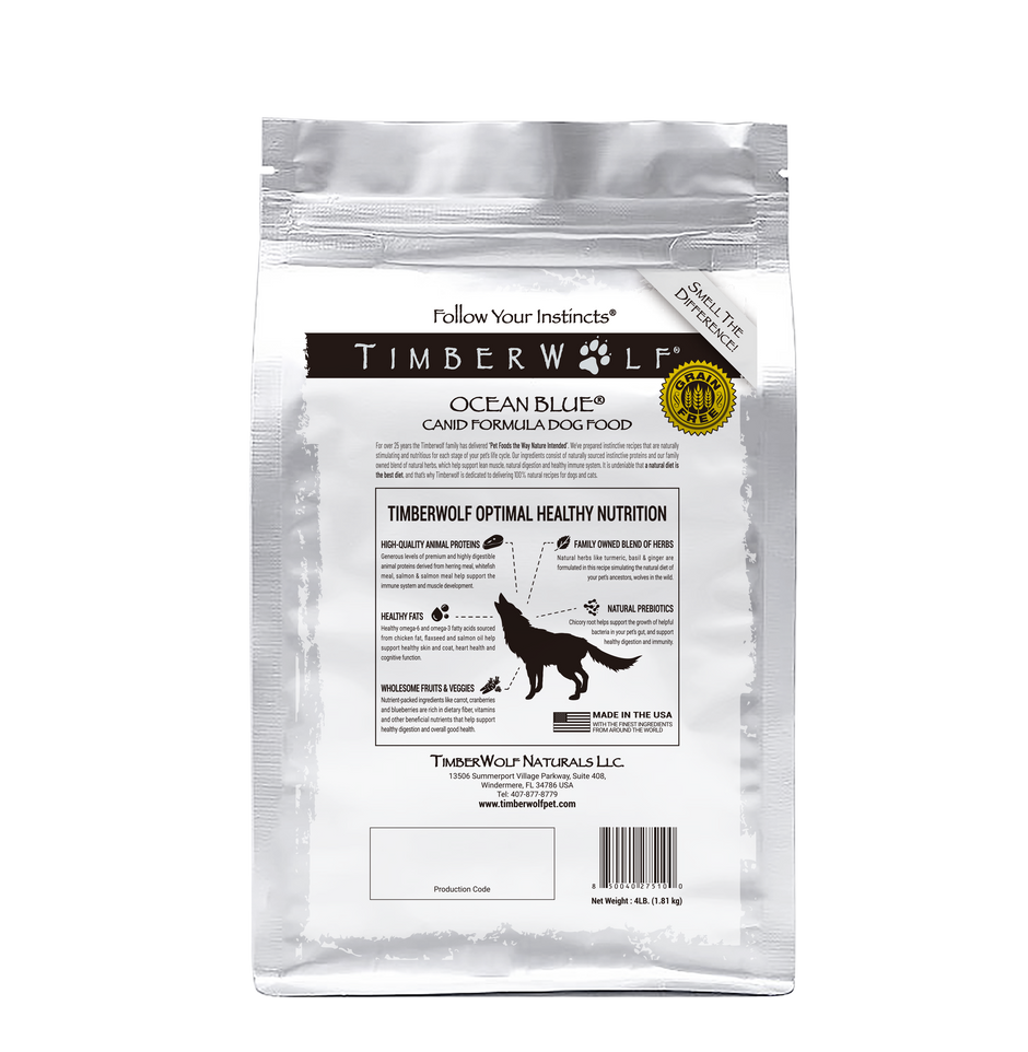 Timberwolf 2024 dog food