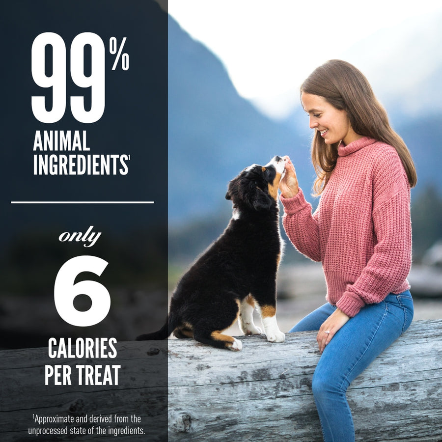 *99% Animal Ingredients
*Only 6 Calories per Treat