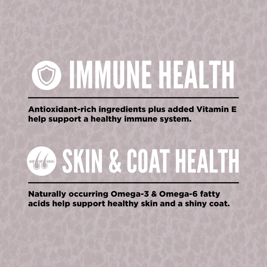 *Immune Health
*Skin & Coat Health