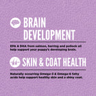 *Brain Development
*Skin & Coat Health
